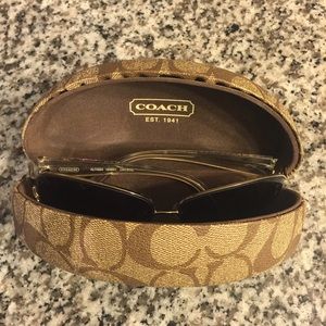 Coach sunglasses with case