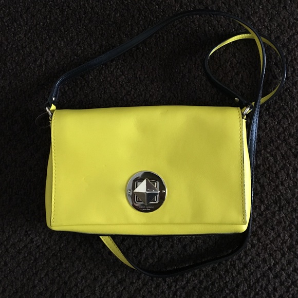kate spade Handbags - Kate spade yellow crossbody bag