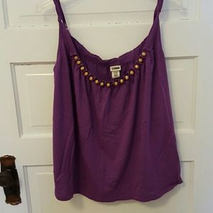 Purple tank