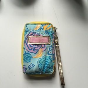 Lilly Pulitzer iPhone 5/5s cell phone wristlet