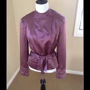 Calvin Klein Purple Jacket Size 8 PERFECT