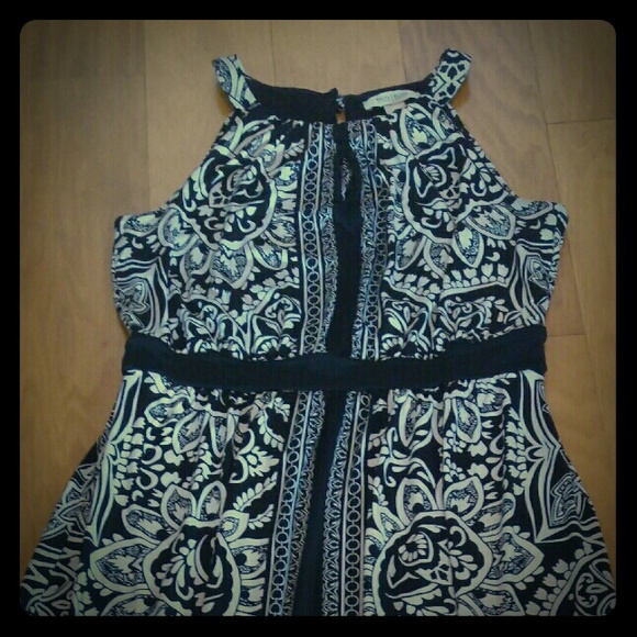 White house black market maxi dress