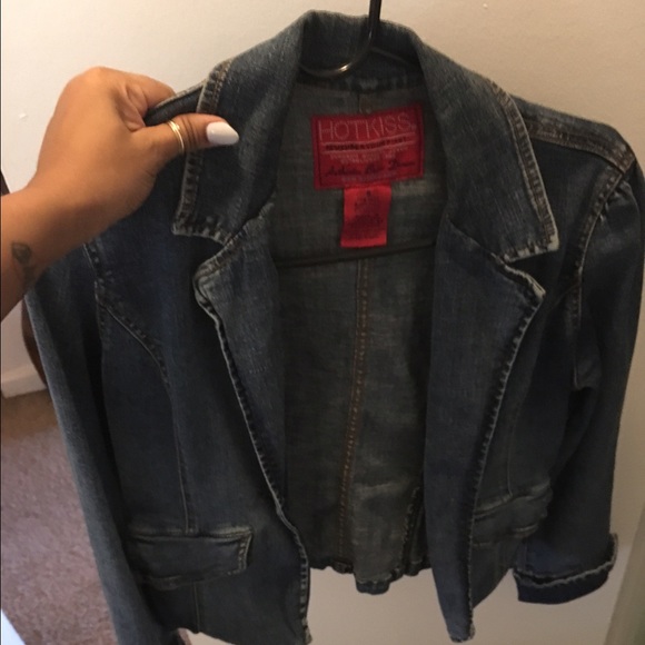 Blazer like jean jacket