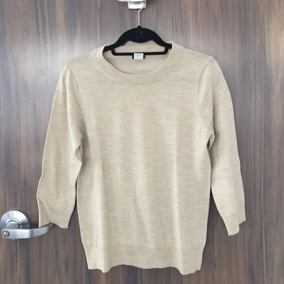 J. Crew Sweaters - J. Crew Tan wool sweater