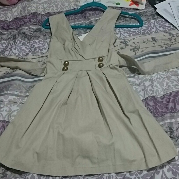 Wet Seal Tan Dress NWT