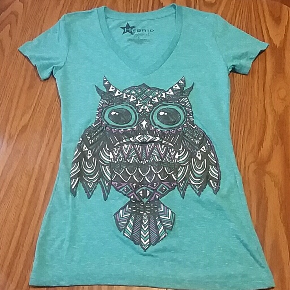Teal Owl Shirt