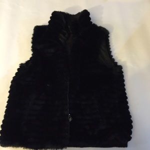 Faux Vest no tag black