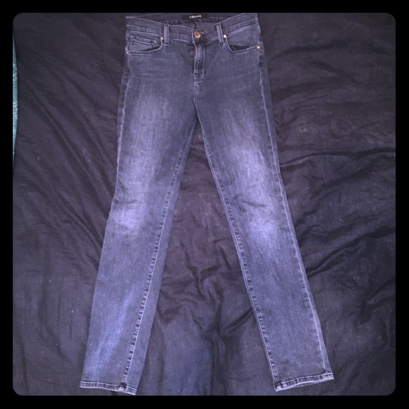 J brand mid rise skinny jeans