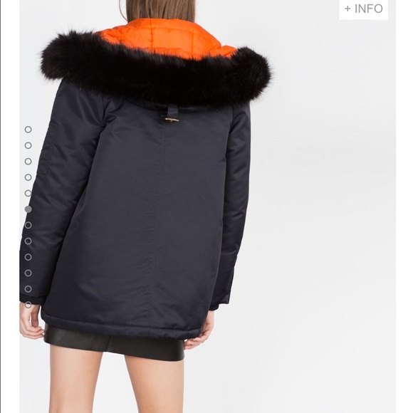 Zara Quilted Parka -brand new - Picture 3 of 4