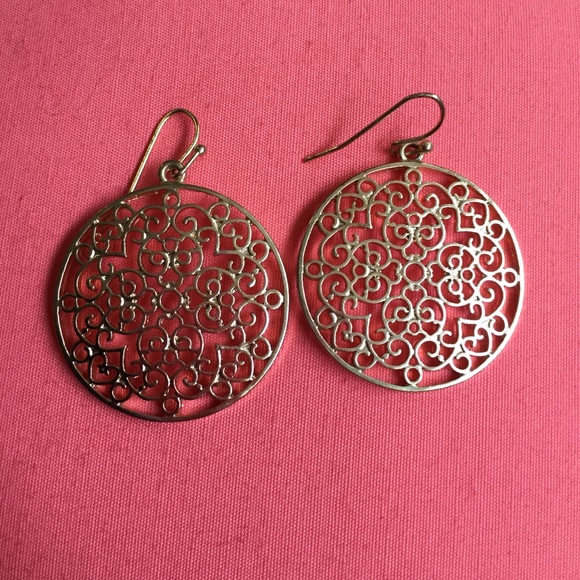 American eagle earrings, gold!