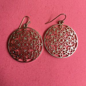 American eagle earrings, gold!