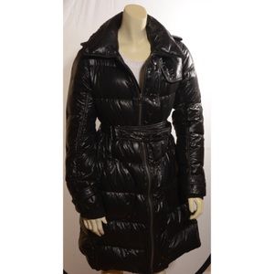 💜💜sold💜💜Burberry Brit Belted Puffer Jacket