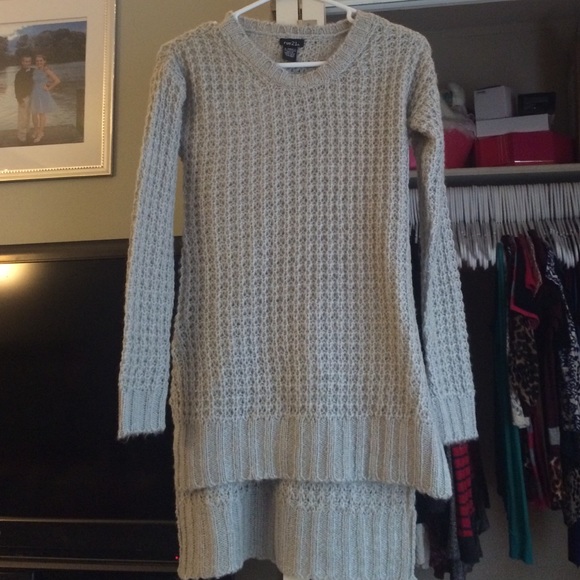 High low sweater
