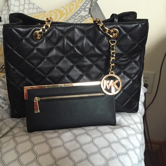 Michael kors quilted handbag