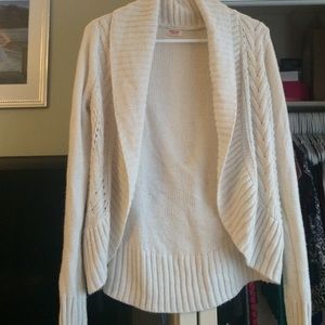 Cream cardigan