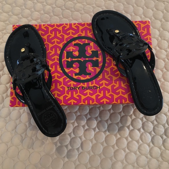 Tory Burch Shoes - MILLER SANDAL, PATENT LEATHER
