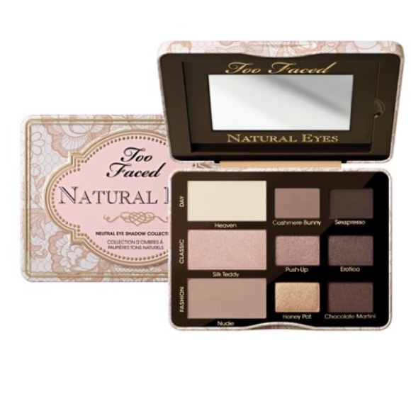 Two Faced natural eyes eyeshadow palette