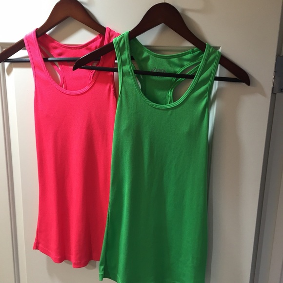 2 Asics Tank Tops