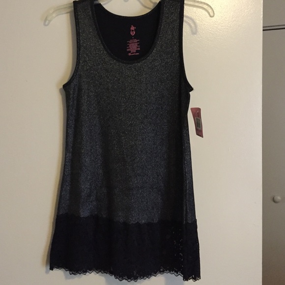 Sparkly tank top