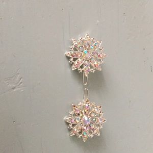 Rhinestone hair clips