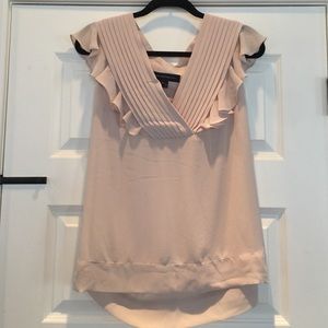 French Connection flutter sleeve shirt. Size 8