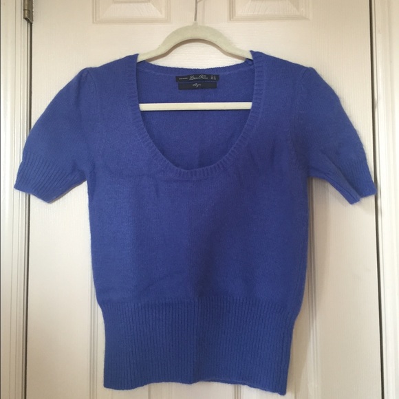 ZARA Angora Collection Scoop Neck Sweater