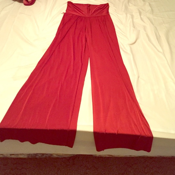 Silk pants