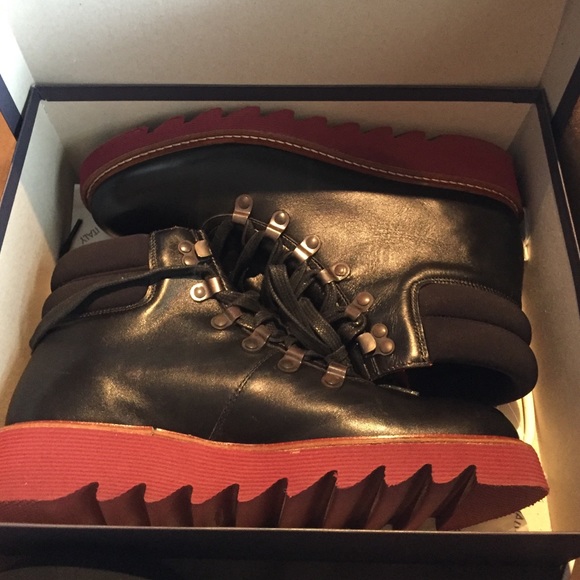 Bottega delle Pelle made in Italy lace up boot - Picture 4 of 4