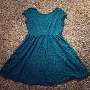 Turquoise Target Dress