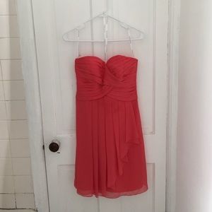 Coral dress