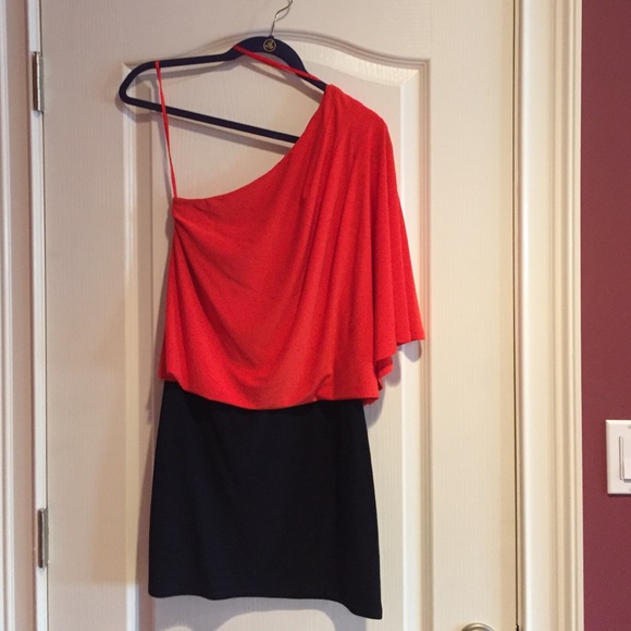 Jessica Simpson one shoulder dress