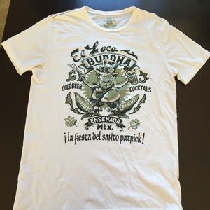 Men's Lucky Brand White T-shirt