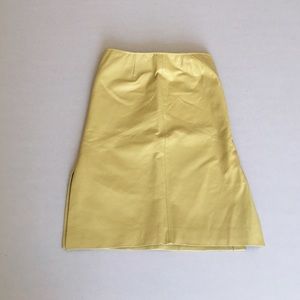 Leather skirt
