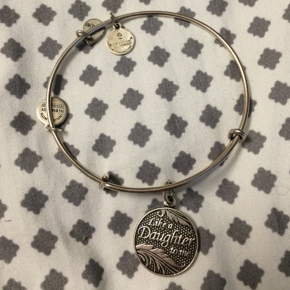 Alex & Ani Like A Daughet To Me bangle bracelet