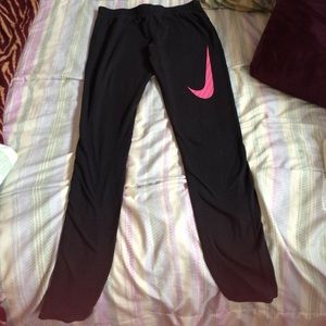 Girls Large Nike cotton tights
