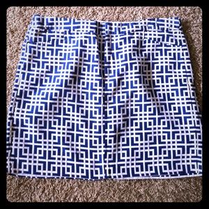Printed Loft Pencil Skirt