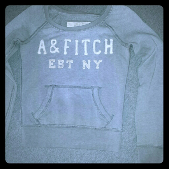 Light Grey A & Fitch sweater