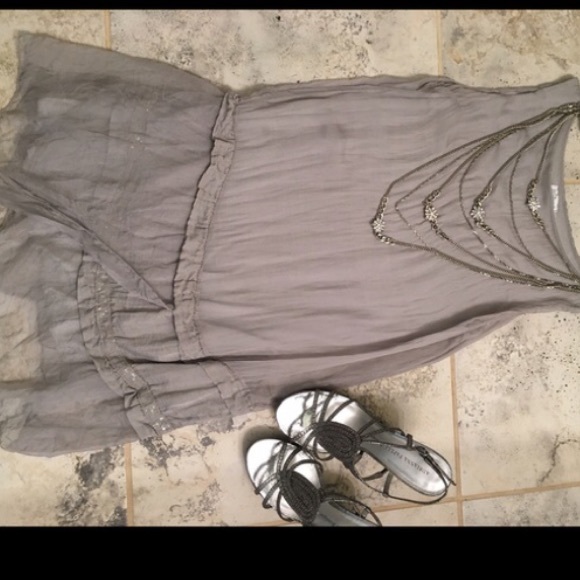 Drop waist, 20s insp shift dress.