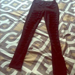 F21 Black Leggings