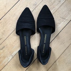 Black size 6.5 Chinese Laundry d'Orsay Flats