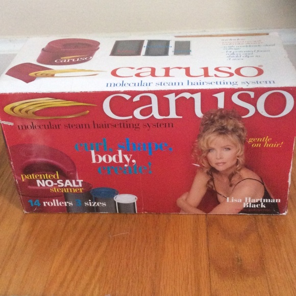 Steam hot rollers. Great for this special hairdo's