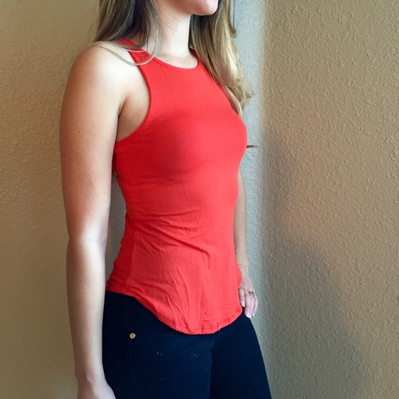 Spicy High Neck Racerback Top (LAST LARGE!) - Picture 2 of 4