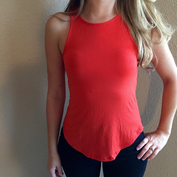 Spicy High Neck Racerback Top (LAST LARGE!) - Picture 4 of 4