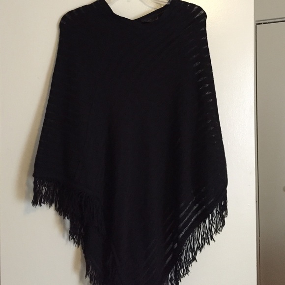 Black poncho