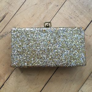 Sparkly J. Crew Clutch