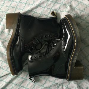 Black Patent Leather Dr. Martens