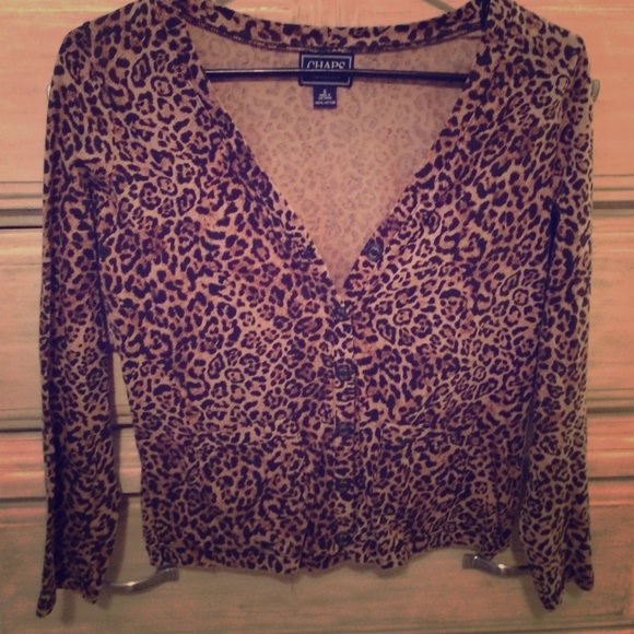 Chaps Small Cardigan