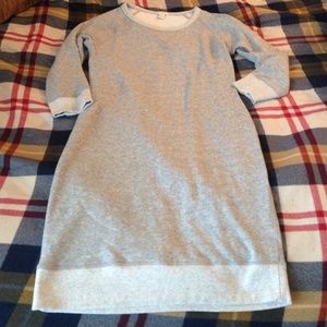 Last seasons J Crew terry sweater dress