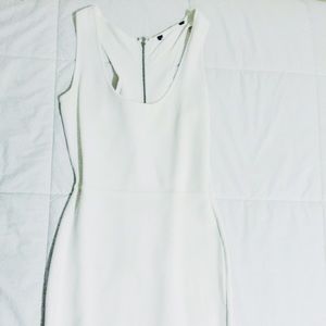 BCBG Max Azria white tight dress