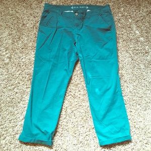 Teal Old Navy Ankle Pants